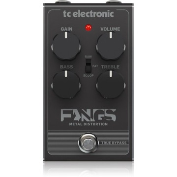 Fangs Metal Distortion Przester Gitarowy Mocne Distortion TC Electronic