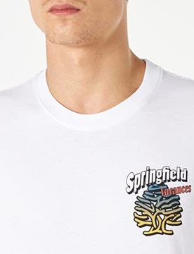 SPRINGFIELD koszulka t-shirt bawełna biała r. XL