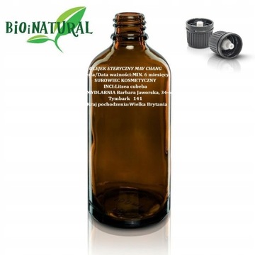 Olej eteryczny Litsea Cubeba (May Chang) 100ml