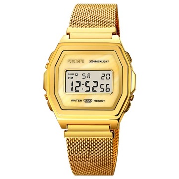 Мужские часы SKMEI N1069a, светодиодный сетчатый браслет vc5