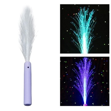 Светодиодные оптоволоконные кнуты освещают игрушки Rave