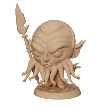 Figurki Dice head Bearded Devil RPG