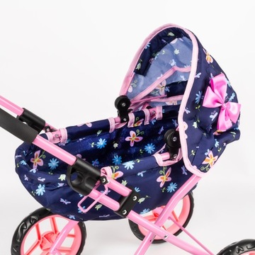 КОЛЯСКА KINDERPLAY DOLL Глубокая гондола со складным верхом