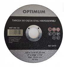 WURTH TARCZA TNĄCA DO STALI SZLACHETNEJ 125X1.0X22