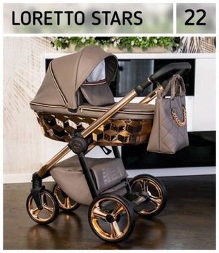 Wózek ADBOR LORETTO STARS 3w1 CAPRI + !GRATISY! 22