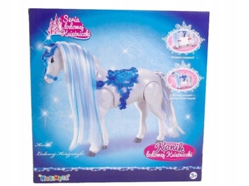 ПРОГУЛЯЮЩАЯ ЛОШАДЬ ЛЕДЯНОЙ ПРИНЦЕССЫ ПОНИ ДЛЯ КУКОЛ