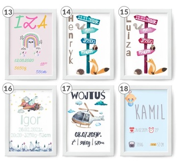 Выходные данные Плакат с изображением крещения младенца 30x40