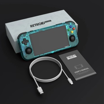 Retroid Pocket 3 Портативный игровой автомат в стиле ретро с сенсорным экраном 4,7 дюйма и 4G