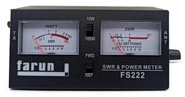 REFLEKTOMETR MIERNIK SWR FARUN FS-222P
