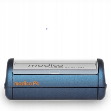 PIECZĄTKA Modico P4, 55x19mm, 6 wersów. GRANATOWA