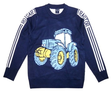 SWETER DZIECIĘCY Z MOTYWEM r. 146