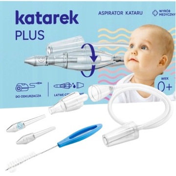 KATAREK PLUS ASPIRATOR DO NOSA DO ODKURZACZA ATEST