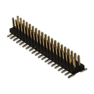 LISTWA 2X20 SMD raster 1,27mm M50-3602042 HARWIN