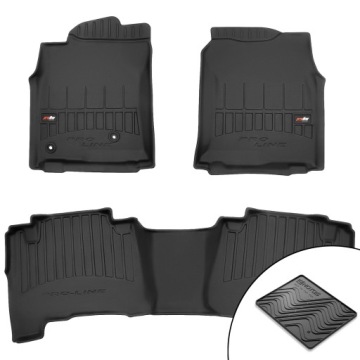 3D gumové koberce Toyota Land Cruiser J120 2002-2010 rohož bonus