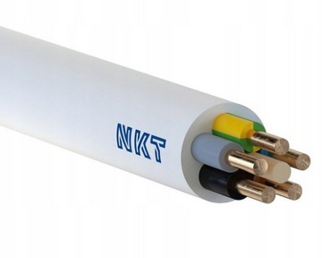 Przewód Okrągły instalacyjny NKT YDY 5x10 1MB