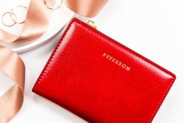 ЖЕНСКИЙ КОШЕЛЕК PETERSON НА ЗАМКЕ-МОЛНИИ С СТОПОРОМ RFID