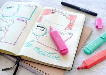 СВЕТИЛЬНИКИ FABER-CASTELL В КОРОБКЕ, 4 шт.
