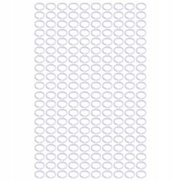 200 шт., пластиковые пряжки с куриным клювом из полипропилена