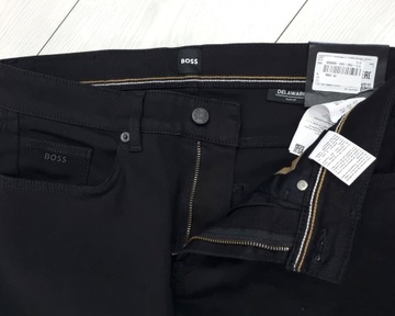 BOSS HUGO BOSS DELAWARE3-1 SLIM FIT Jeansowe Męskie Spodnie 31/32