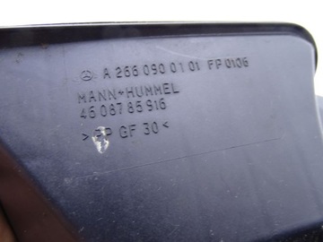 MERCEDES A TŘÍDA W169 04-12 1.5 B POUZDRO FILTRU VZDUCHU A2660900101