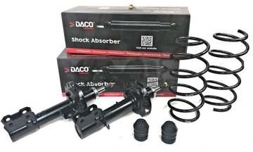 2X TLUMIČE PRUŽINY PŘEDNÍ CORSA C BENZÍN