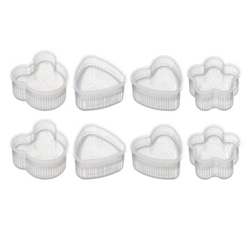 MATERIAŁ SPOŻYWCZY SERCE FORMY DO SUSHI KULKI RYŻOWE