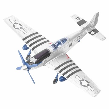 Zestawy miniaturowych modeli samolotów w kolorze srebrnym