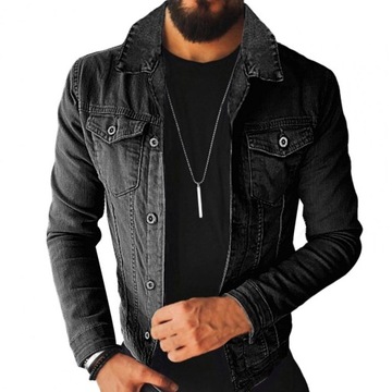 Fashion Jean Jackets Men Autumn Casual Long Sleeve