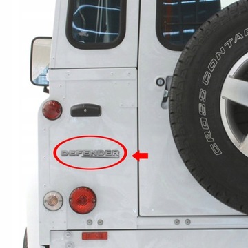 NÁLEPKA DEFENDER ZNAK LOGO LAND ROVER