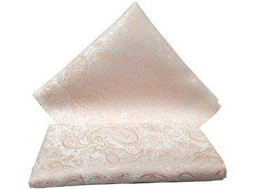 BRZOSKWINIOWA WZORY POSZETKA WYPUSTKA BUTONIERKA