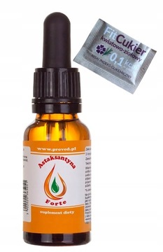 Proved Astaksantyna Forte Silny Antyoksydant 20 ml