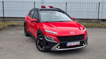 Hyundai Kona I Crossover Facelifting 1.0 T-GDI 120KM 2021 Hyundai Kona Hyundai Kona 1.0 T-GDI Premium Benzyna 120KM