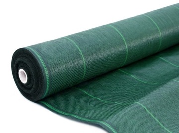 Agrotkanina ZIELONA NA CHWASTY 100g/m2 - 0,8 x 1 m GRUBA I TWARDA