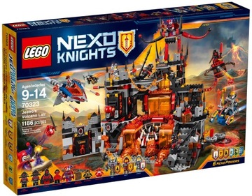 LEGO Nexo Knights 70323 Wulkaniczna kryjówka Jestr