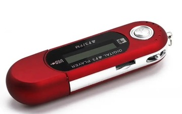Sportowy odtwarzacz MP3, pendrive mini USB 2.0, radio FM, obsługa kart TF