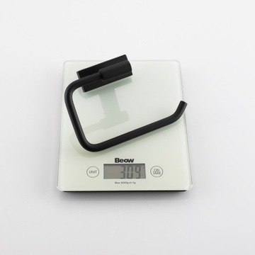 Держатель для туалетной бумаги черный