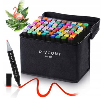 Markery RIVCONT 80 szt.