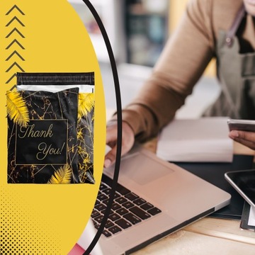 УПАКОВКИ КУРЬЕРСКАЯ ФОЛЬГА КОНВЕРТЫ ИЗ ПРОЧНОЙ ФОЛЬГИ 255х370 СПАСИБО 50 шт.