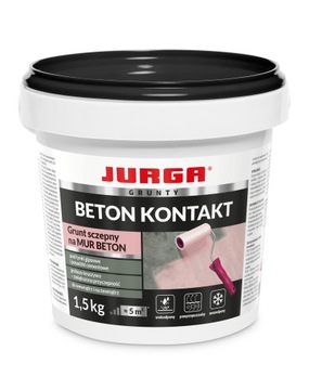 Грунтовка на связке с кварцевым песком БЕТОН КОНТАКТ Морозостойкая 1,5 кг JURGA