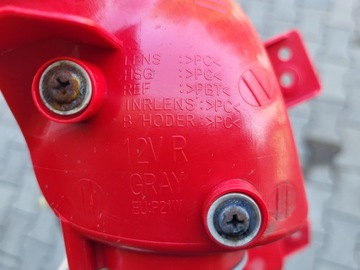 HYUNDAI VELOSTER I SVĚTLO ZADNÍ PRAVÁ W NÁRAZNÍK ORIG.