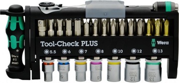 НАБОР НАСАДОК С ТРЕЩОТКОЙ 1/4'' 056490 WERA