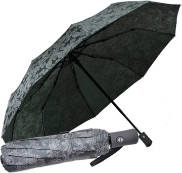 PARASOL DAMSKA PARASOLKA DAMSKA PEŁNY AUTOMAT SATYNA MAŁA MOCNA DO TOREBKI