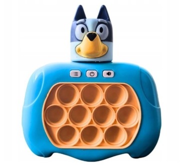 GRA ZRĘCZNOŚCIOWA POP IT POPIT PUSH ELEKTRYCZNA ANTYSTRESOWA BLUEY I BINGO
