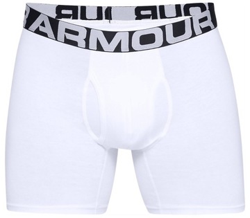 BOKSERKI MĘSKIE UNDER ARMOUR MAJTKI SPORTOWE BAWEŁNA KOMFORT 3PAK 1363617