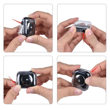 КОРПУС + СТЕКЛО ДЛЯ APPLE WATCH 4/5/6/SE 40MM | НАКЛАДКА НА КОРПУС | ЦВЕТА