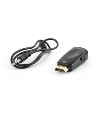 Konwenter sygnału HDMI-VGA z gniazdem mini Jack Gembird OUTLET