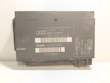 Moduł komfortu Audi A4 B6 8E0959433BD 00002732B6