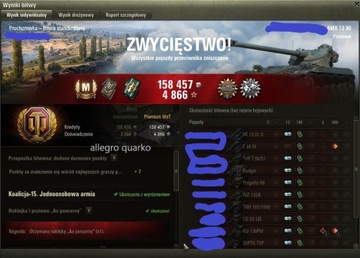 World of Tanks WoT миссии 260 279 навыков dpg wn8