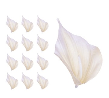 12x KALIA CALLA WYROBOWA GŁÓWKA SZTUCZNE KWIATY