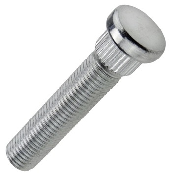 Szpilka piasty koła Radełkowana Wbijana M12x1,5 fi 14,3mm 50mm Carbonado